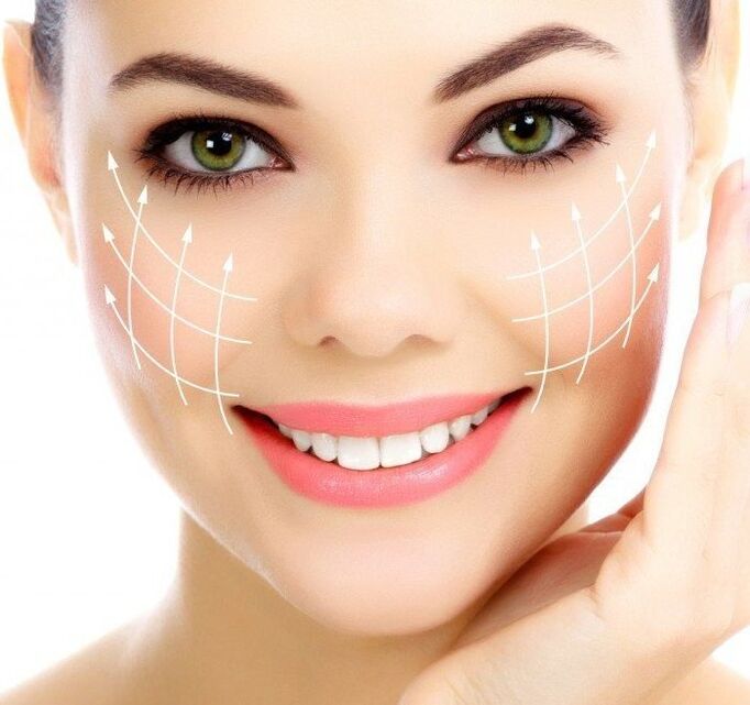 Effektiv Aktioun vun intenskin Anti-Falten Crème